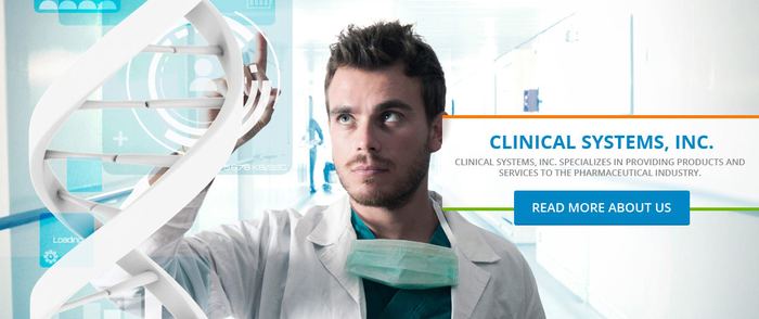 Clinical Systems, Inc. banner design
