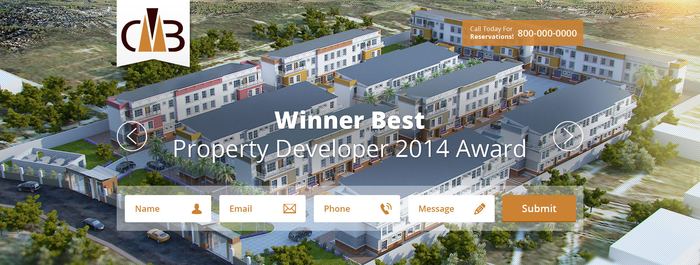 CMB Property Developer banner design