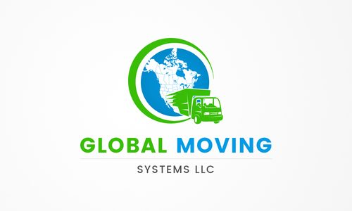 Global Moving Systems LLC logo design