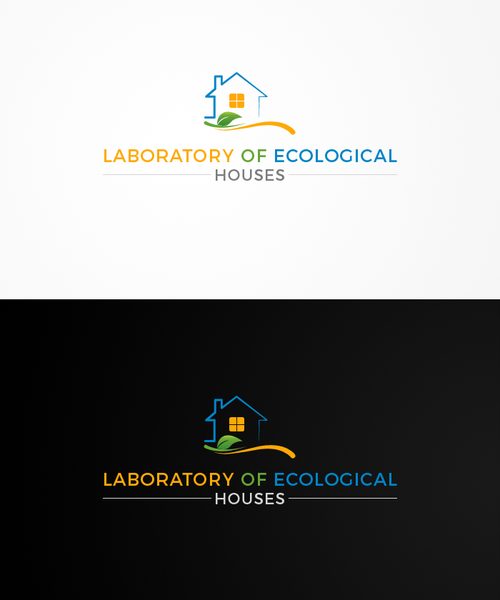 Laboratory of Ecological Houses logo design
