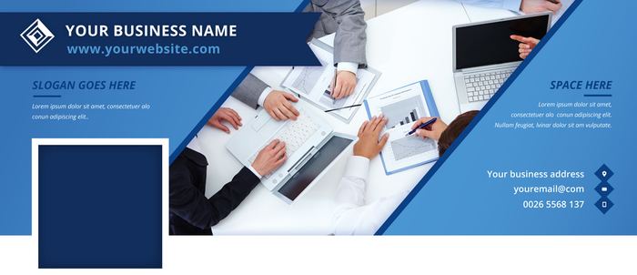 Corporate Team Cover social media design